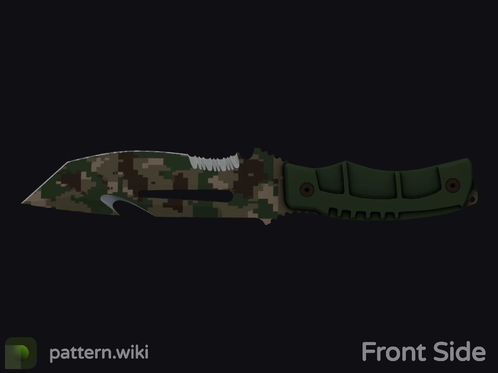 Survival Knife Forest DDPAT seed 790