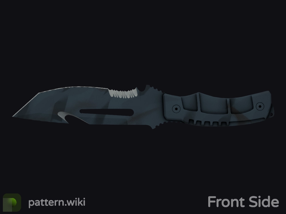 Survival Knife Night Stripe seed 727