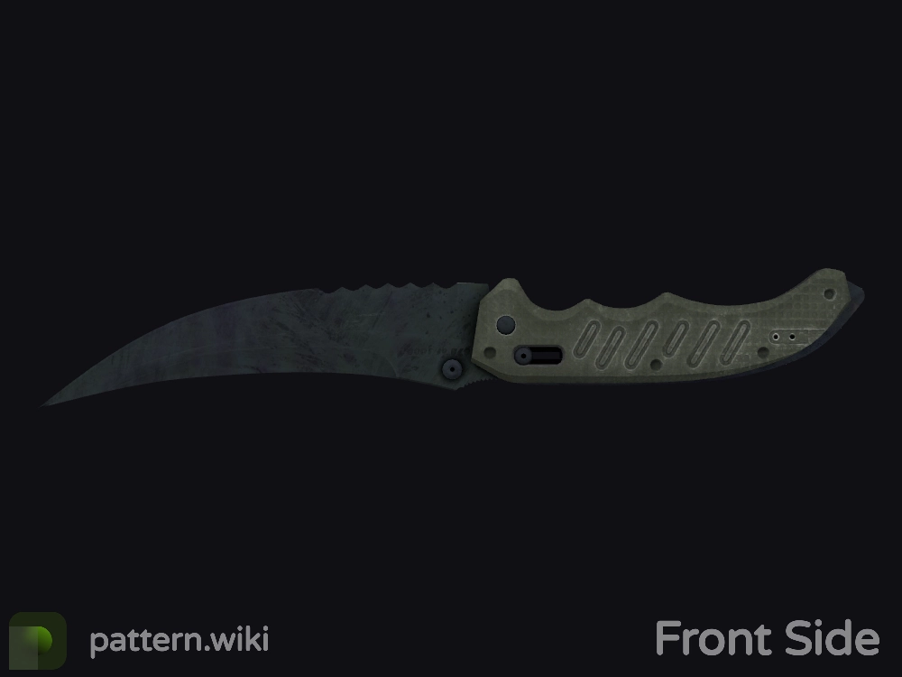 Flip Knife Blue Steel seed 527