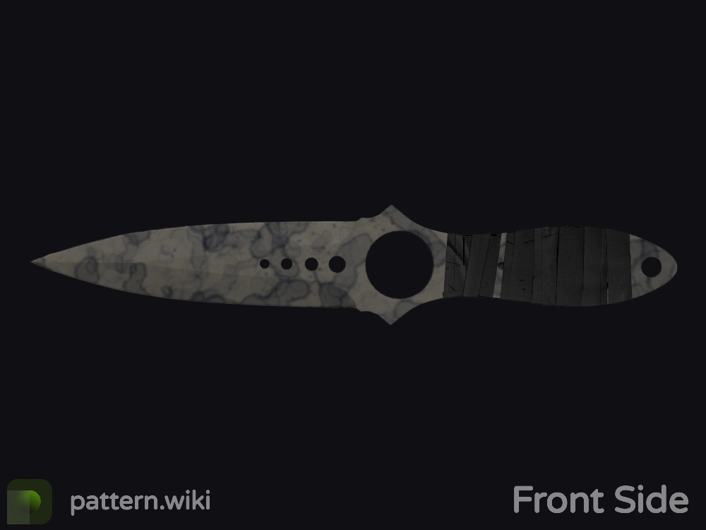 Skeleton Knife Stained seed 333