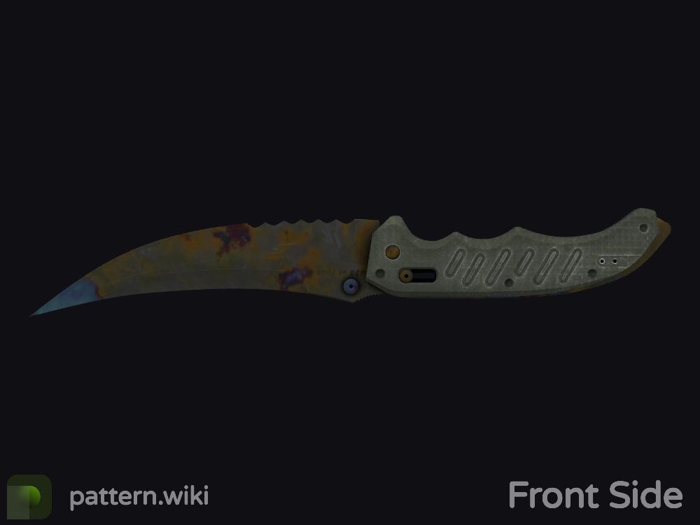 Flip Knife Case Hardened seed 185