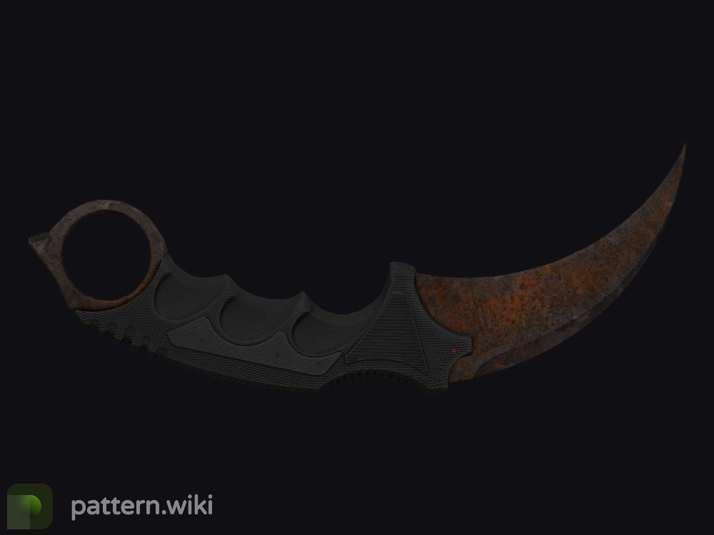 Karambit Rust Coat seed 87