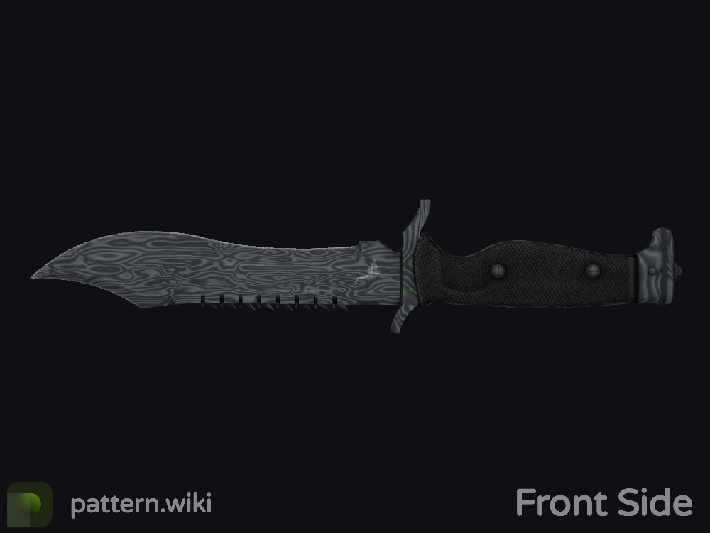 Bowie Knife Damascus Steel seed 441