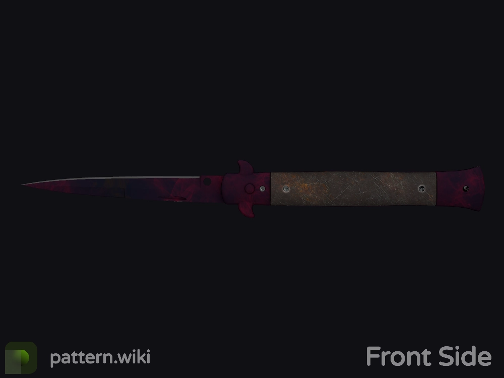 Stiletto Knife Doppler seed 550