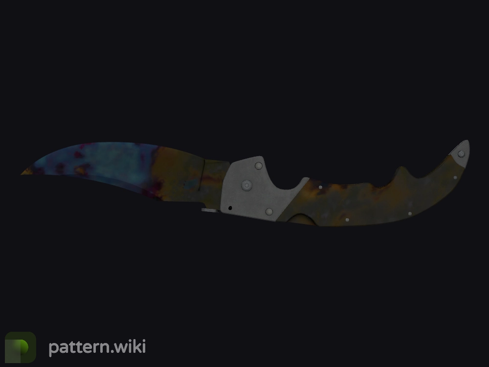 Falchion Knife Case Hardened seed 152