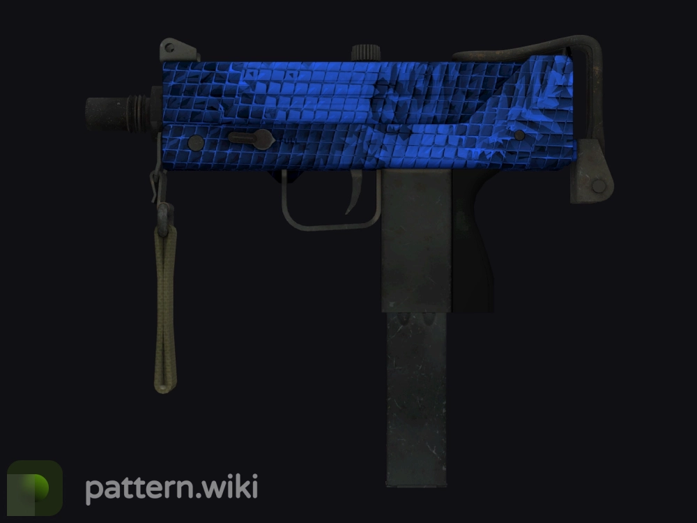 MAC-10 Lapis Gator seed 229