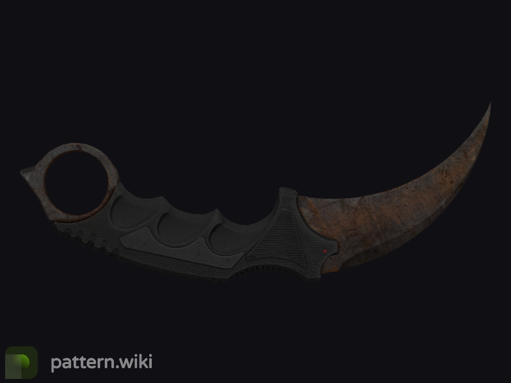 Karambit Rust Coat seed 276