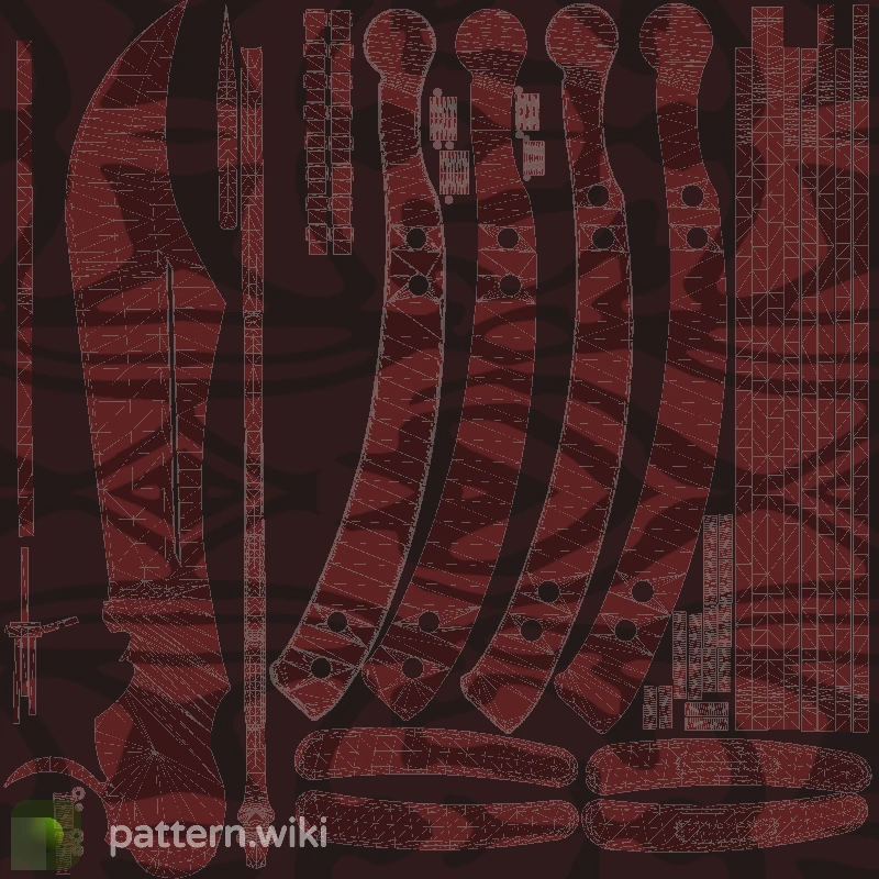 Butterfly Knife Slaughter seed 31 pattern template