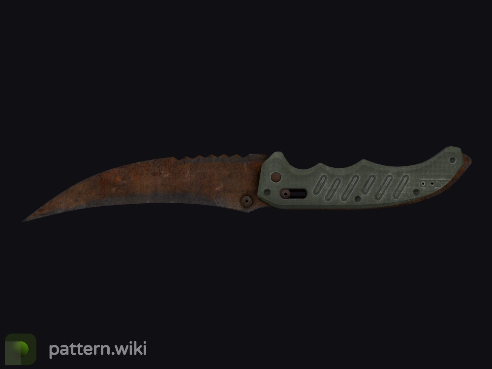 Flip Knife Rust Coat seed 159