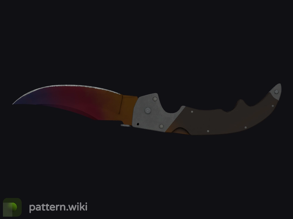 Falchion Knife Fade seed 439