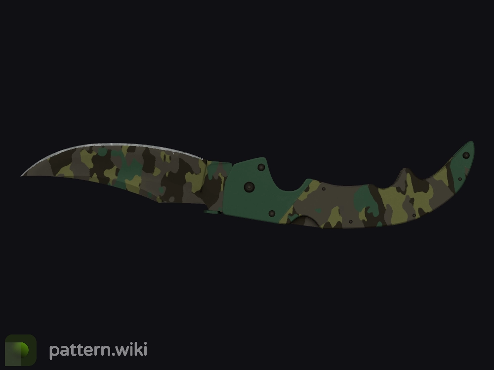 Falchion Knife Boreal Forest seed 314