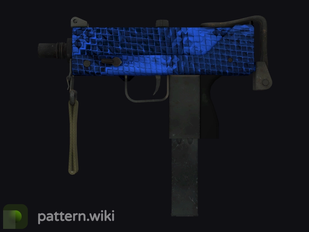 MAC-10 Lapis Gator seed 619