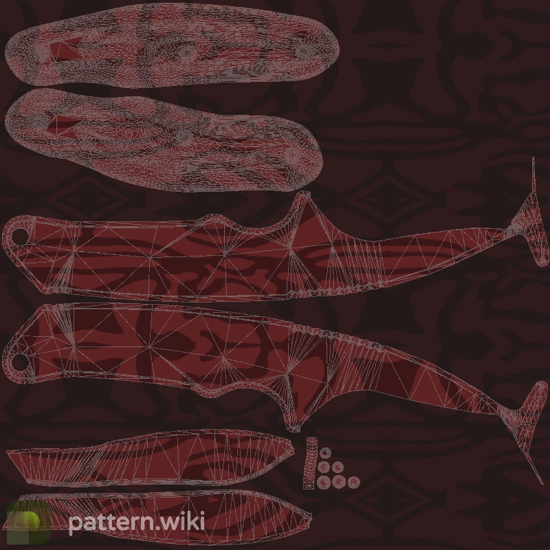 Gut Knife Slaughter seed 500 pattern template