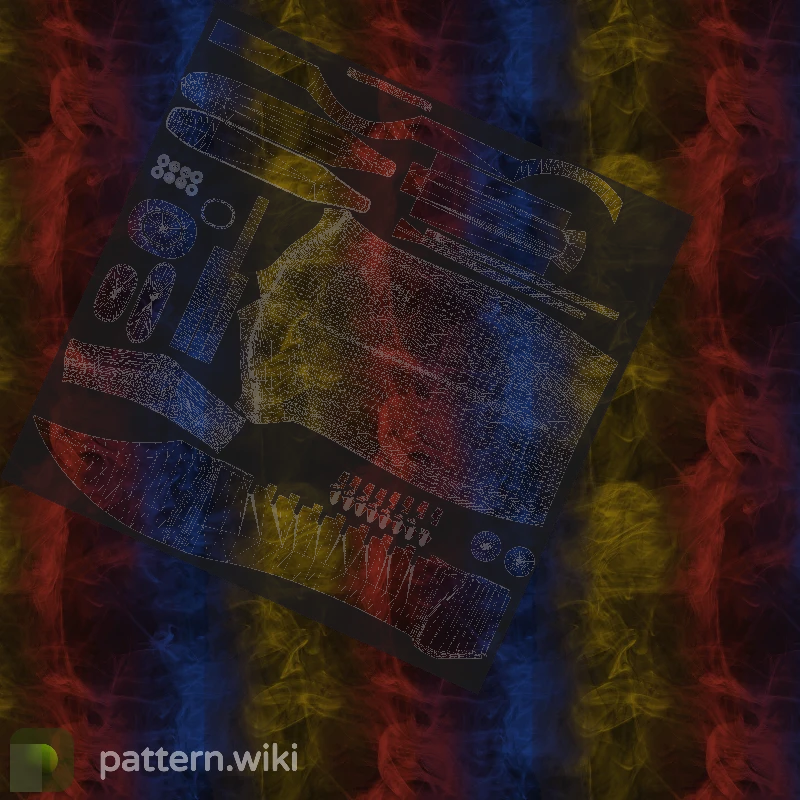 Bowie Knife Marble Fade seed 630 pattern template