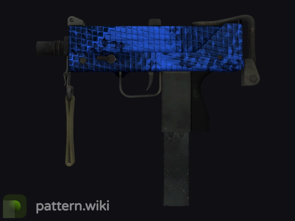 MAC-10 Lapis Gator seed 756