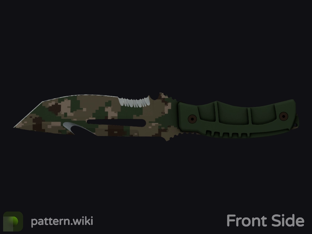 Survival Knife Forest DDPAT seed 436