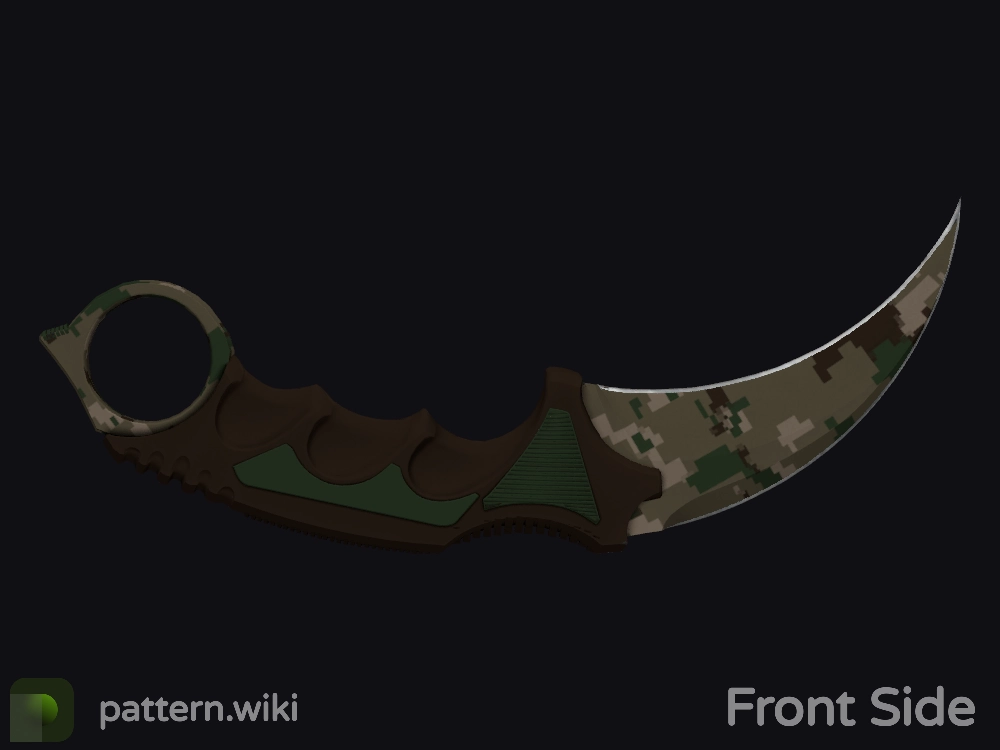 Karambit Forest DDPAT seed 780