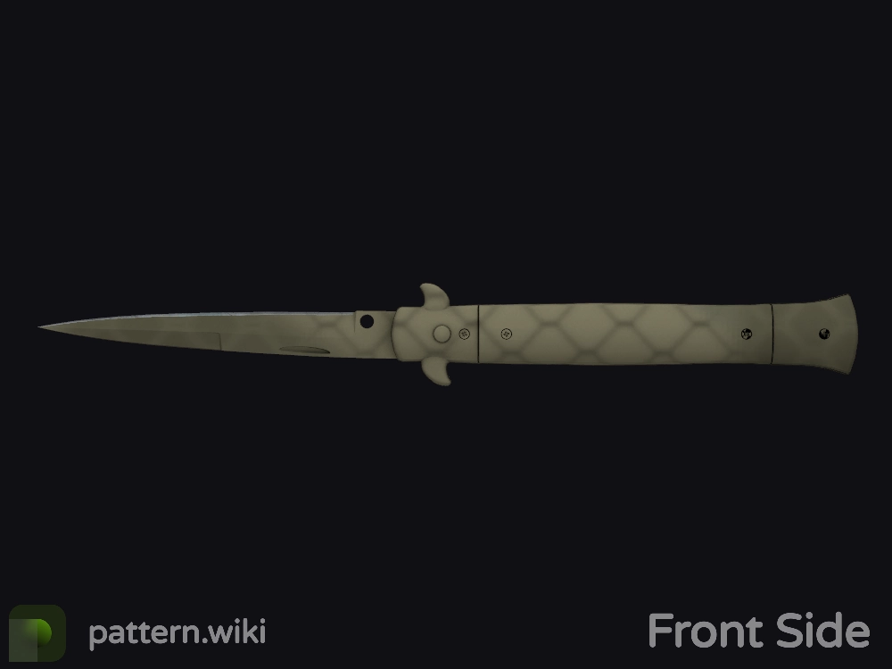 Stiletto Knife Safari Mesh seed 667