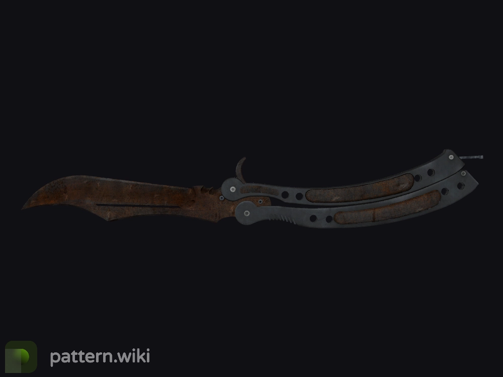 Butterfly Knife Rust Coat seed 12