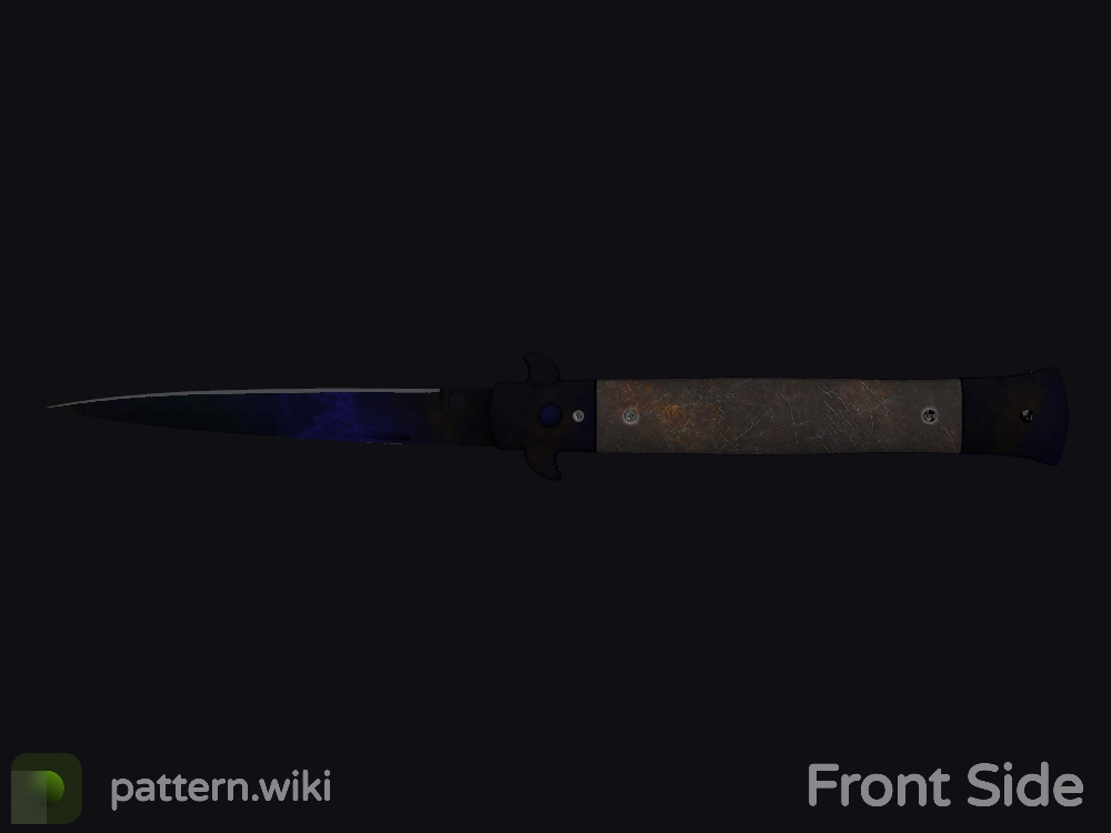 Stiletto Knife Doppler seed 122