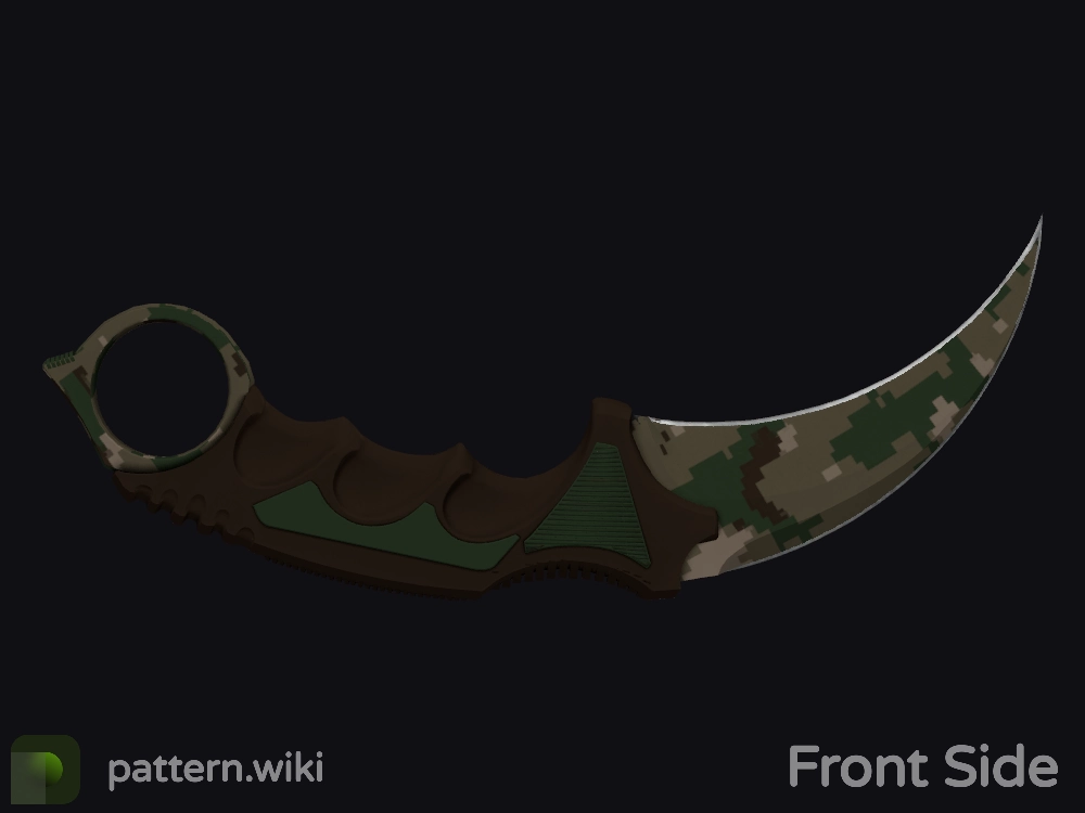 Karambit Forest DDPAT seed 4