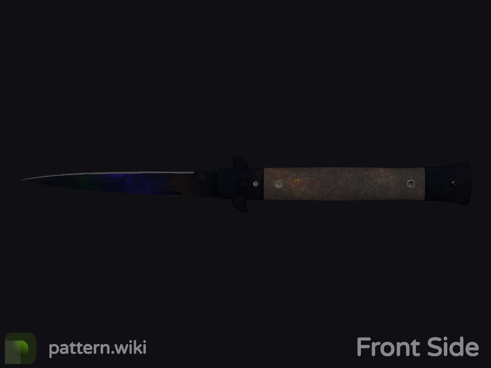 Stiletto Knife Doppler seed 569