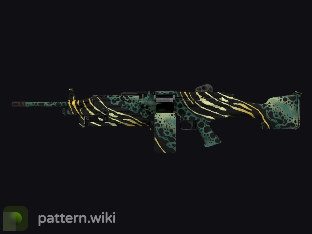 M249 Emerald Poison Dart seed 610