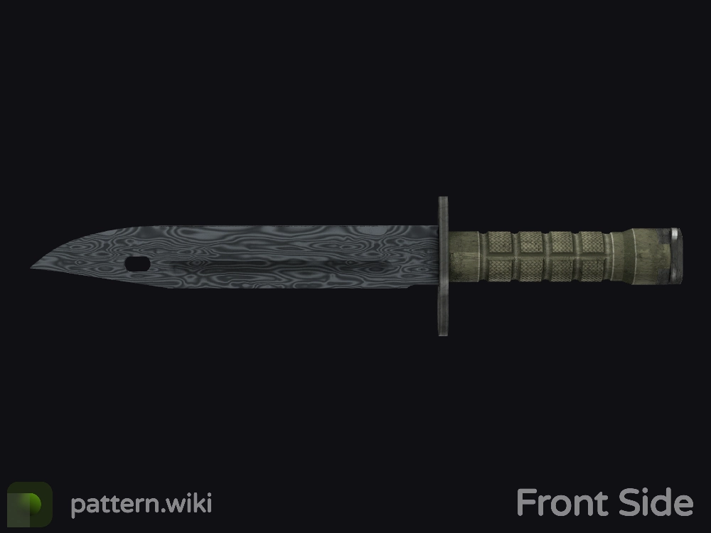 Bayonet Damascus Steel seed 489