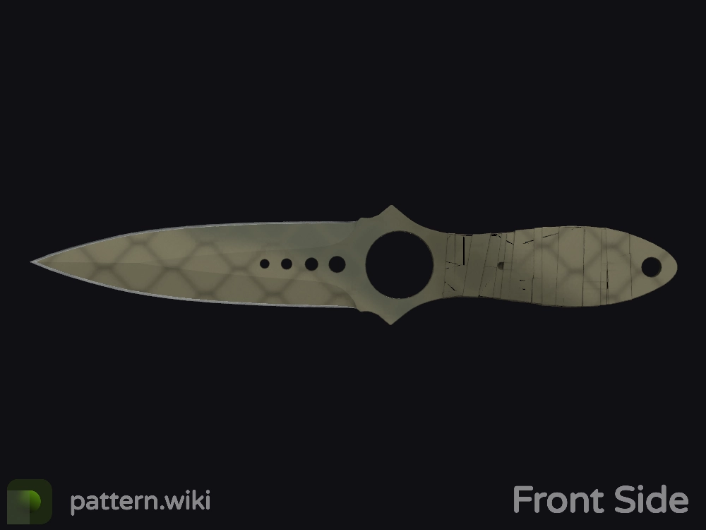 Skeleton Knife Safari Mesh seed 794