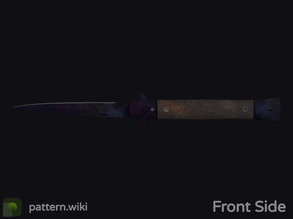 Stiletto Knife Doppler seed 409