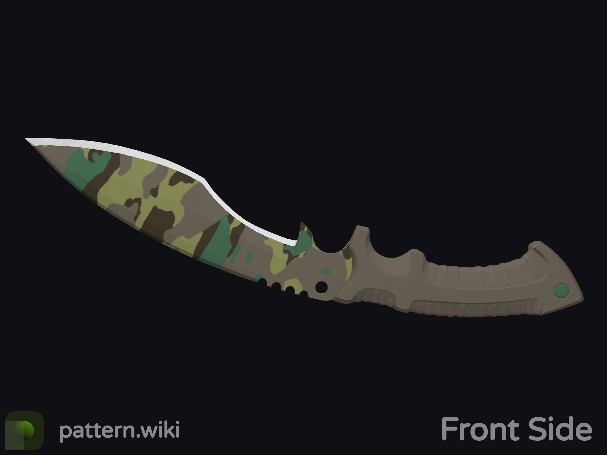 Kukri Knife Boreal Forest seed 581