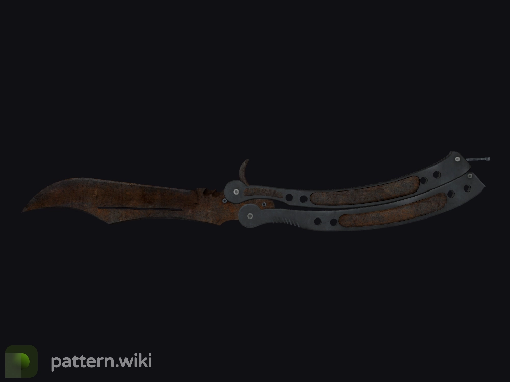 Butterfly Knife Rust Coat seed 439