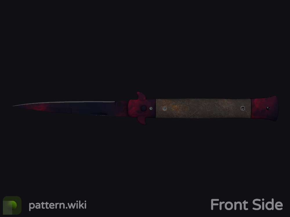 Stiletto Knife Doppler seed 649