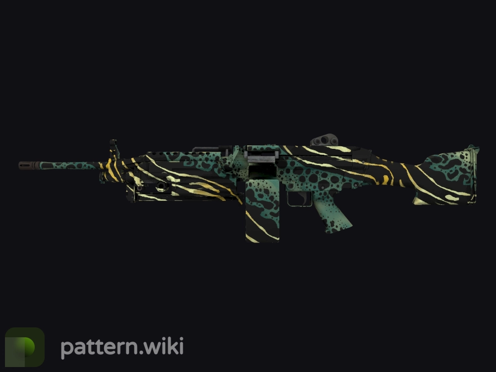 M249 Emerald Poison Dart seed 872