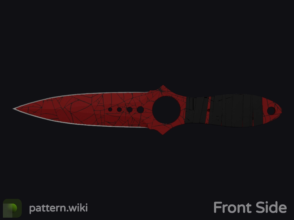 Skeleton Knife Crimson Web seed 701