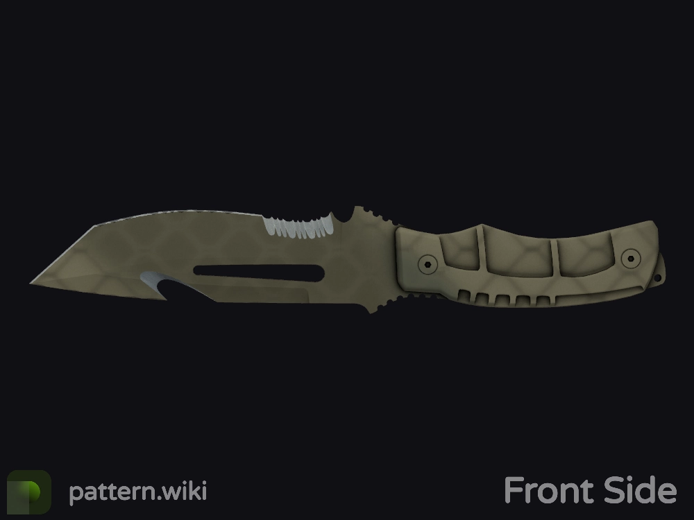 Survival Knife Safari Mesh seed 318