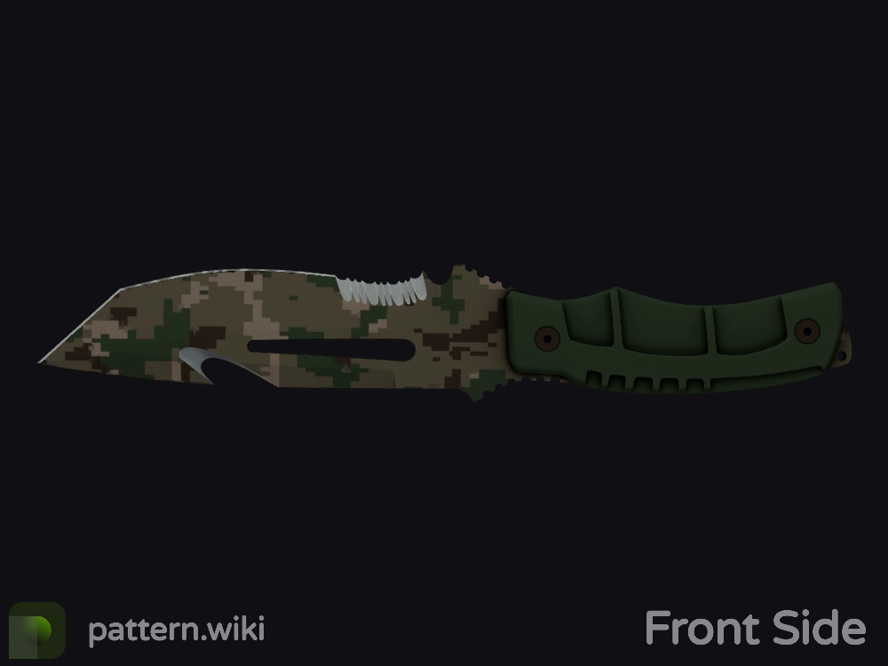 Survival Knife Forest DDPAT seed 271