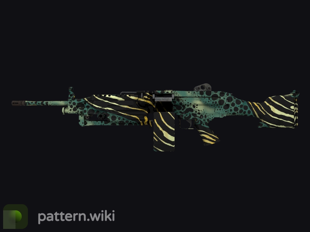 M249 Emerald Poison Dart seed 942