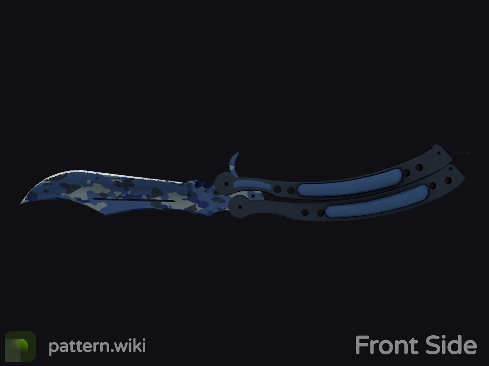 Butterfly Knife Bright Water seed 848