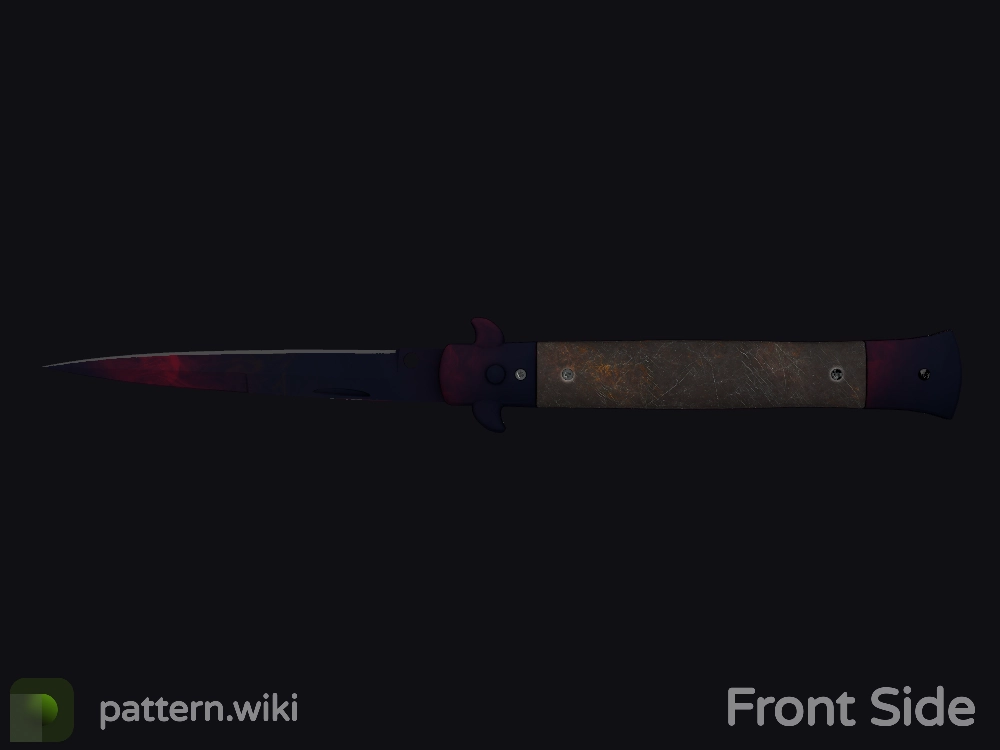 Stiletto Knife Doppler seed 106