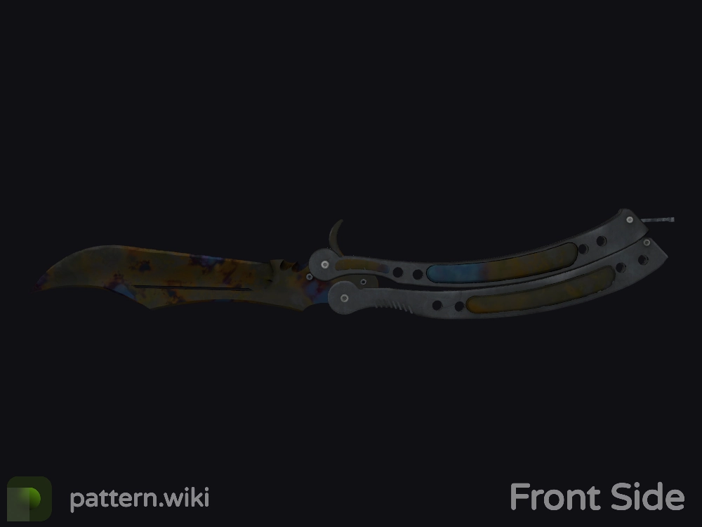 Butterfly Knife Case Hardened seed 511