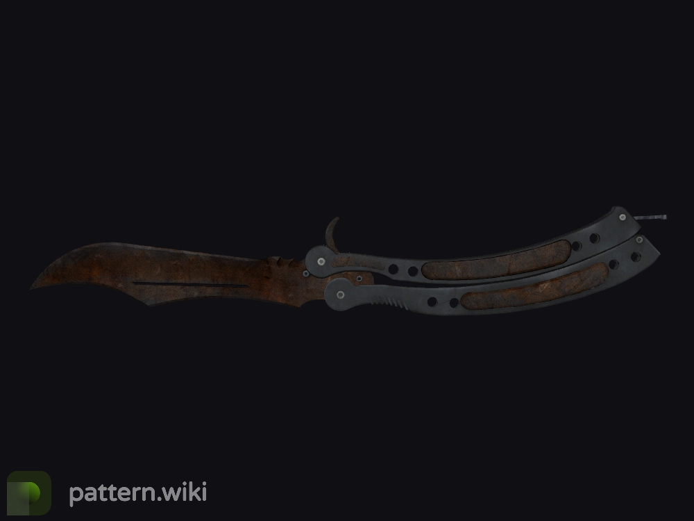 Butterfly Knife Rust Coat seed 287