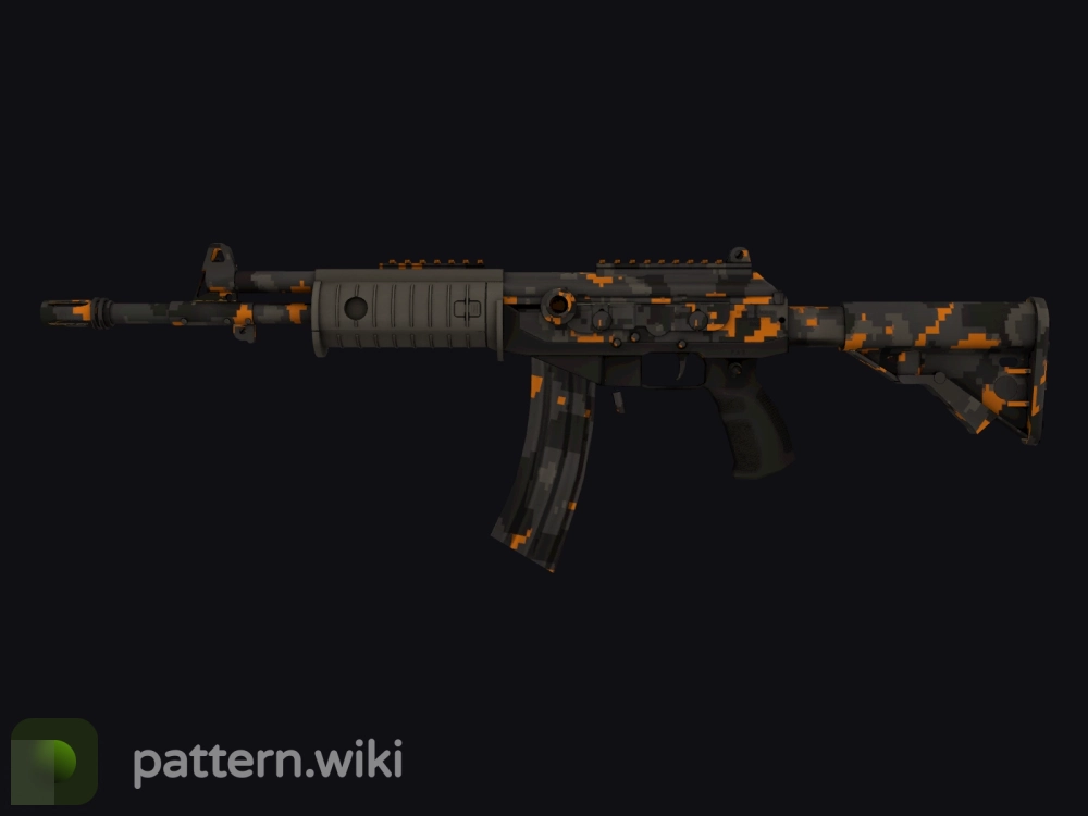 Galil AR Orange DDPAT seed 432