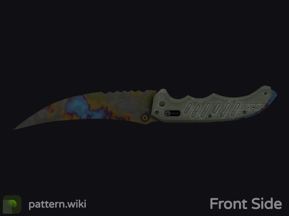 Flip Knife Case Hardened seed 409