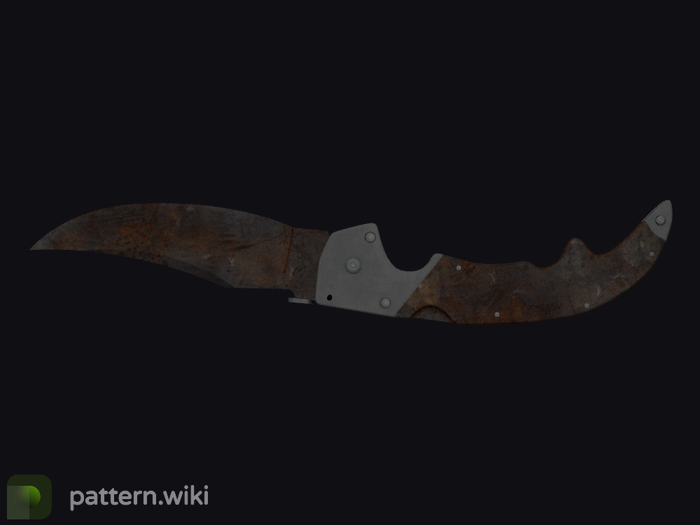 Falchion Knife Rust Coat seed 636