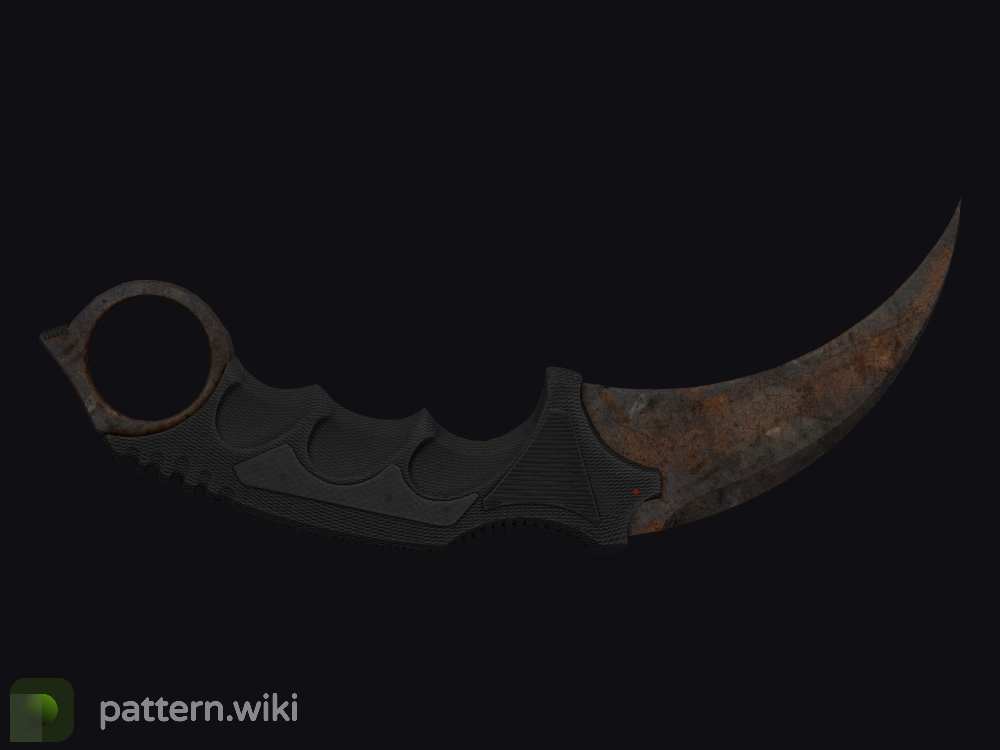 Karambit Rust Coat seed 120