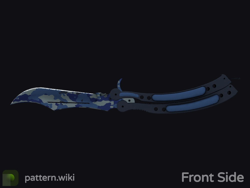 Butterfly Knife Bright Water seed 858