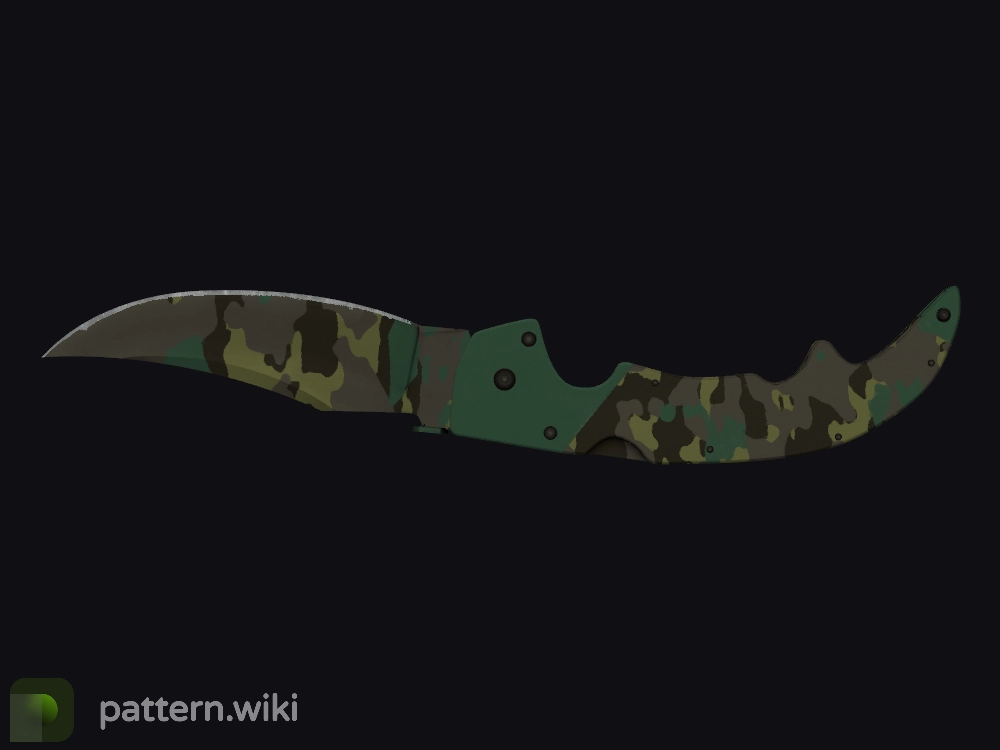 Falchion Knife Boreal Forest seed 12