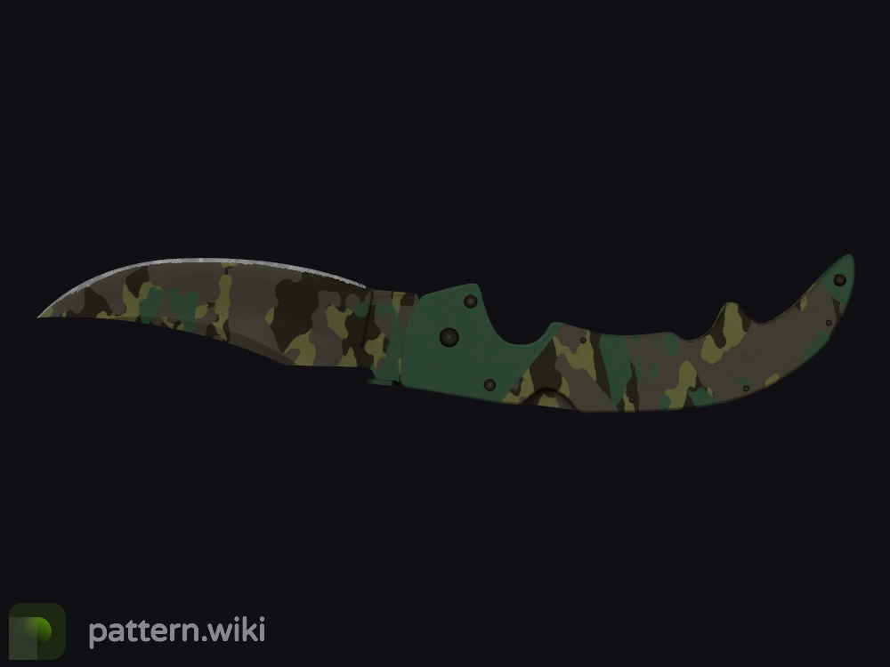 Falchion Knife Boreal Forest seed 965