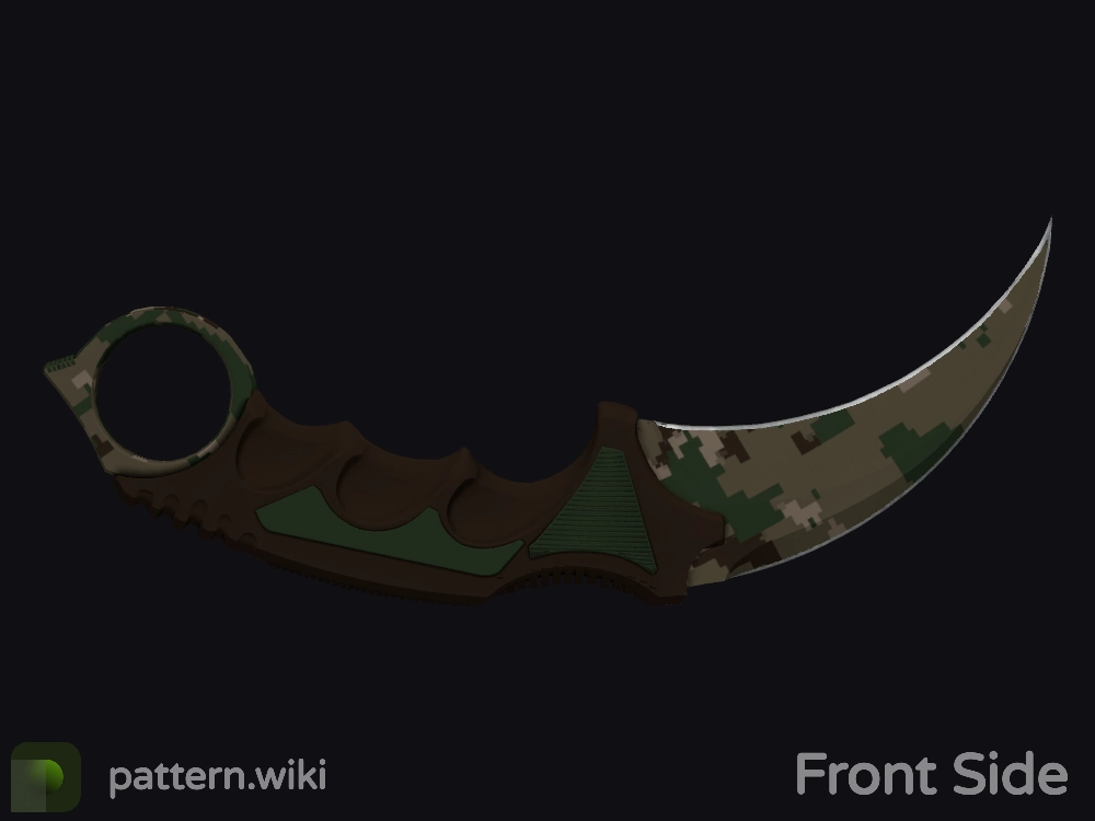 Karambit Forest DDPAT seed 835